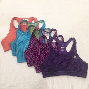 Adidas Sports Bra Lot Size Large